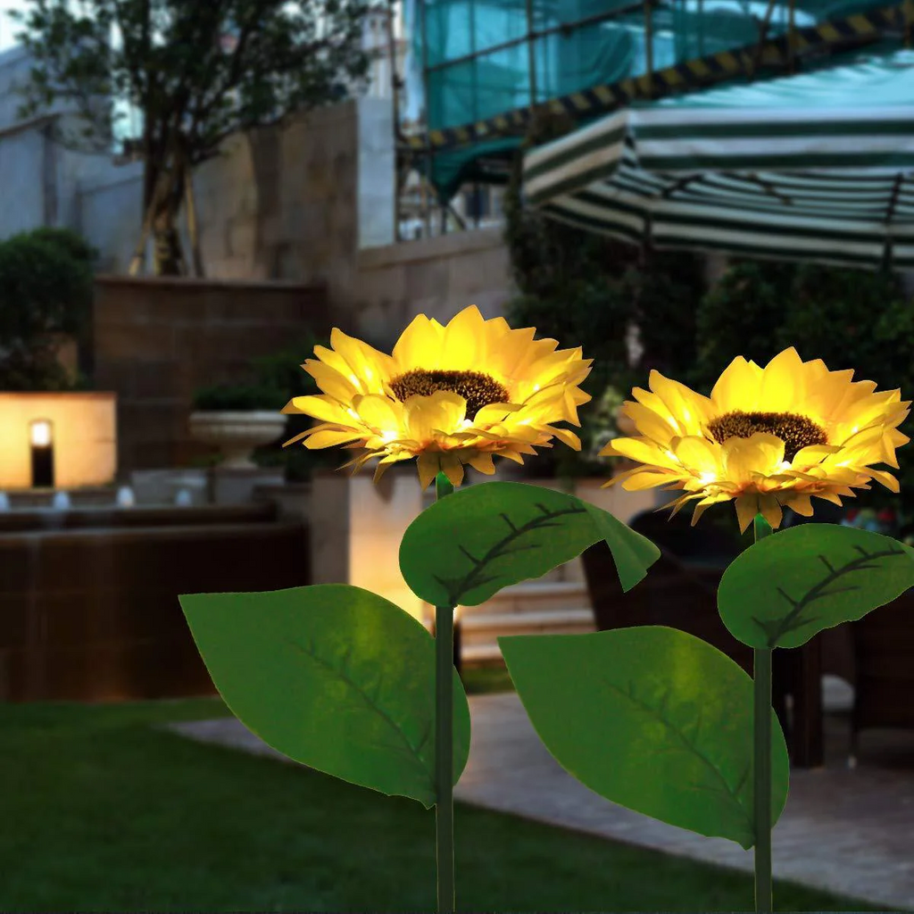 SunGlow — Lámparas de girasol solar | 50% DESCUENTO