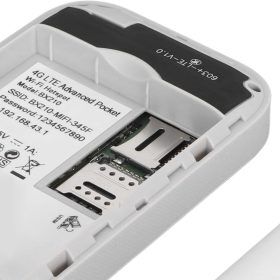 Lisslune | Enrutador Wi-Fi portátil 5G | Conexión segura y de alta velocidad para viajes y uso en casa