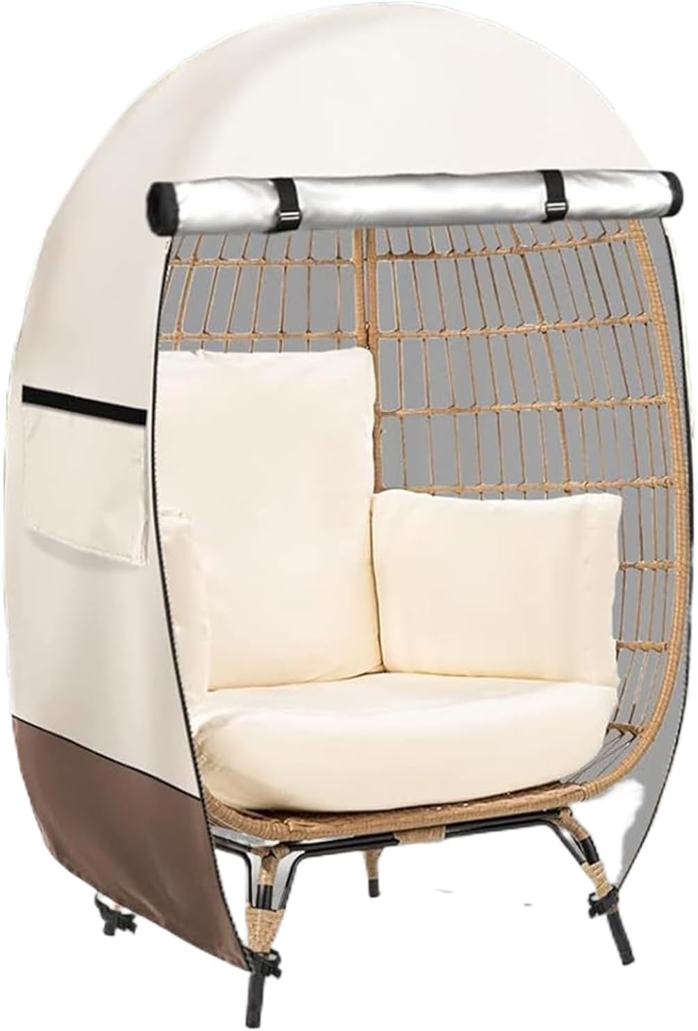 Cubierta Impermeable para Silla Huevo con Doble Cremallera – Solara