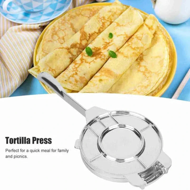 Prensa de tortilla casera – Resultados rápidos, prácticos y perfectamente consistentes