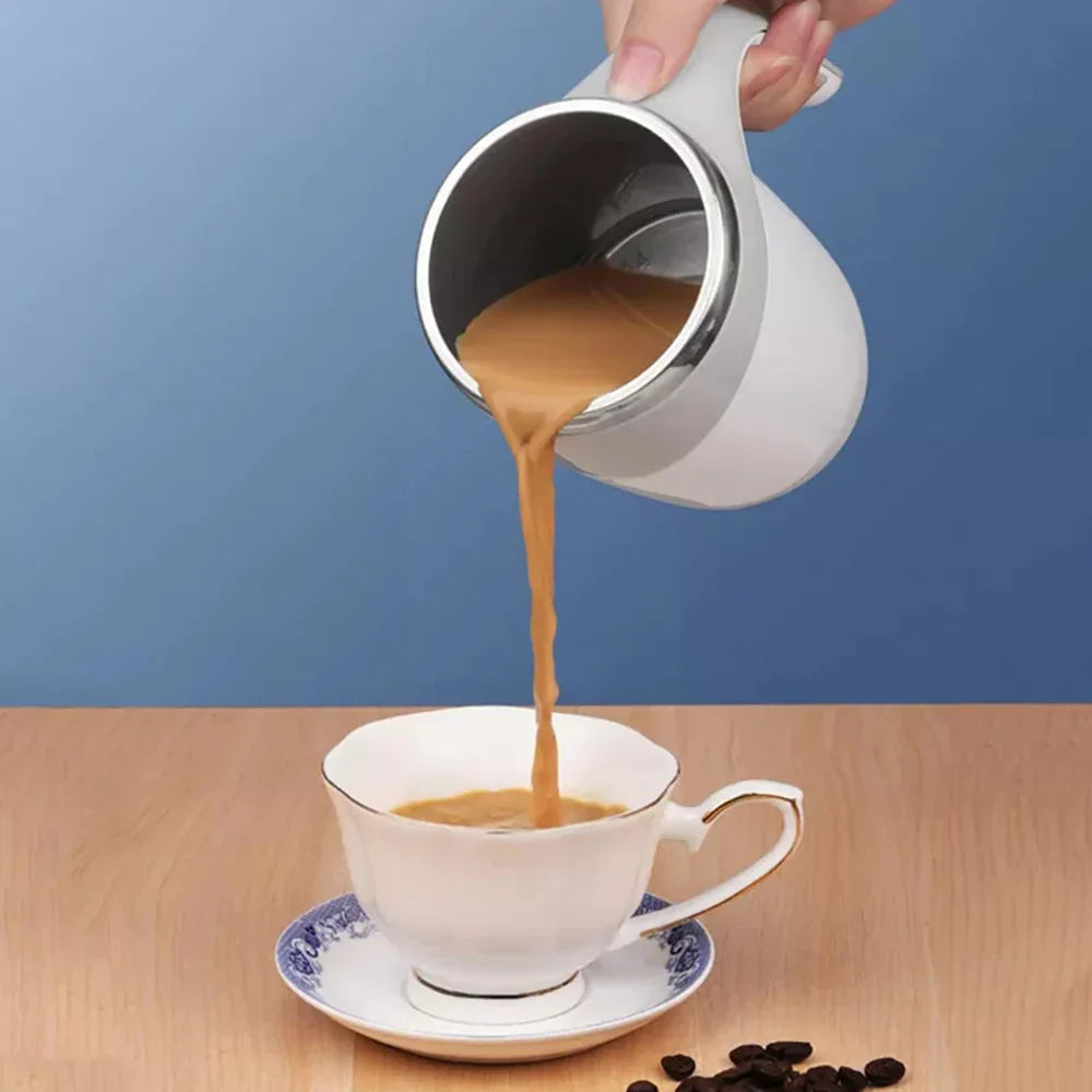 QuickStir - Taza auto-mezcladora sin esfuerzo para bebidas perfectamente mezcladas