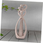 Estatuilla de Abrazo Eterno - Abstracto - Amor Atemporal