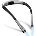 BowLift | Lámpara de Lectura LED para el Cuello, Luz de Libro para Leer en la Cama, 3 Colores, 6 Niveles de Brillo, Brazo Flexible, Recargable, Duradera, Perfecta para Leer, Tejer, Acampar, Reparar