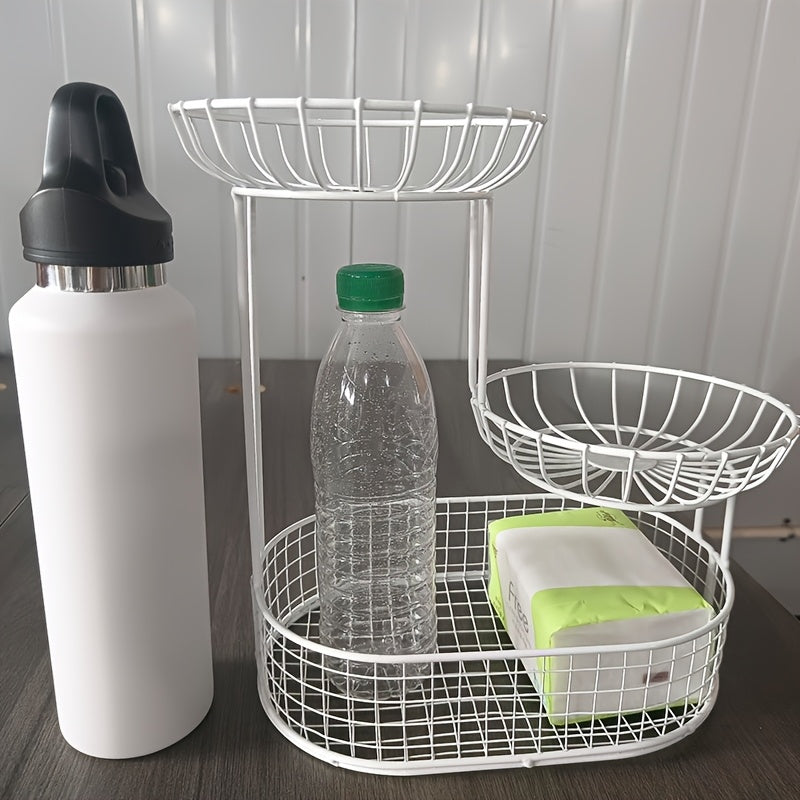 GoldenTier 3-Niveles Frutero – Elegante y Práctico