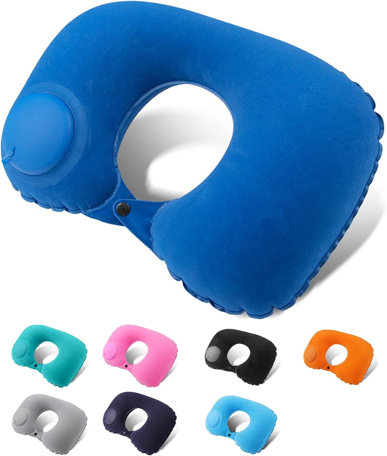 AirComfort™ – Almohada de viaje y cuello inflable impermeable
