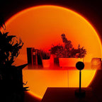 Lámpara LED de atardecer ambiental para momentos de luz cálida