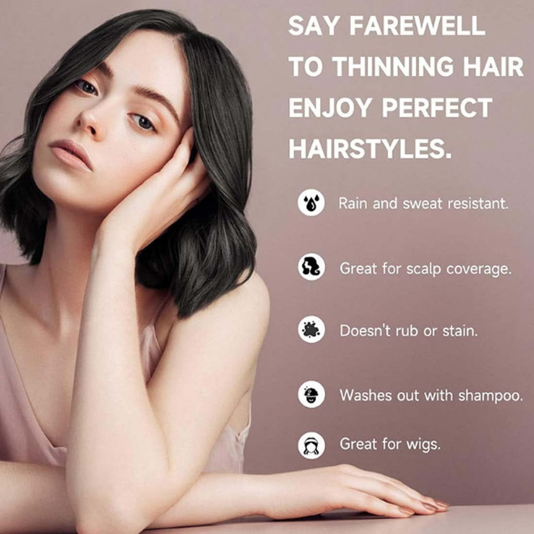1+1 GRATIS | RootCover™ | cubre instantáneamente raíces del cabello y canas para un color impecable