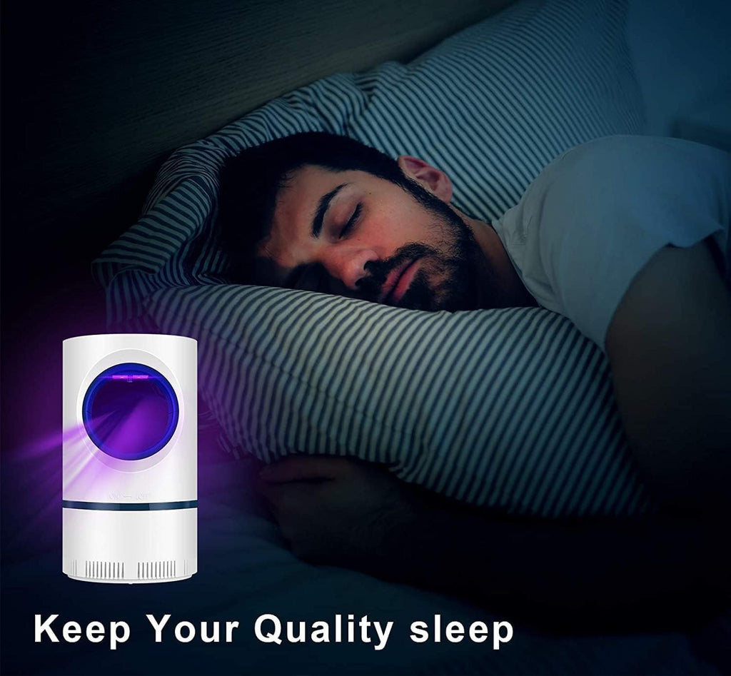 Trampa para Mosquitos Biónica con Ventilador Potente y Succión Fuerte