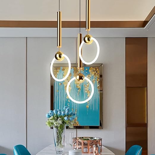 Oryna | Lámpara colgante en forma de anillo LED