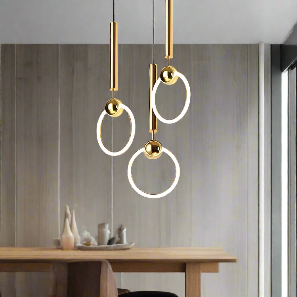 Oryna | Lámpara colgante en forma de anillo LED