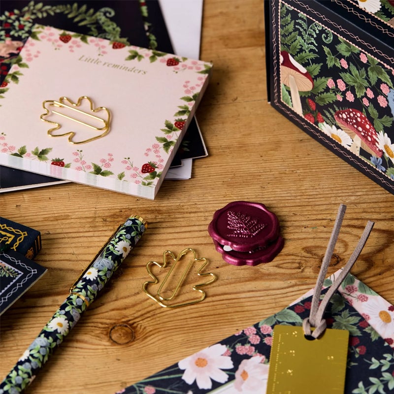 JollyJournals - Calendario de Adviento con artículos de escritura 24 sorpresas