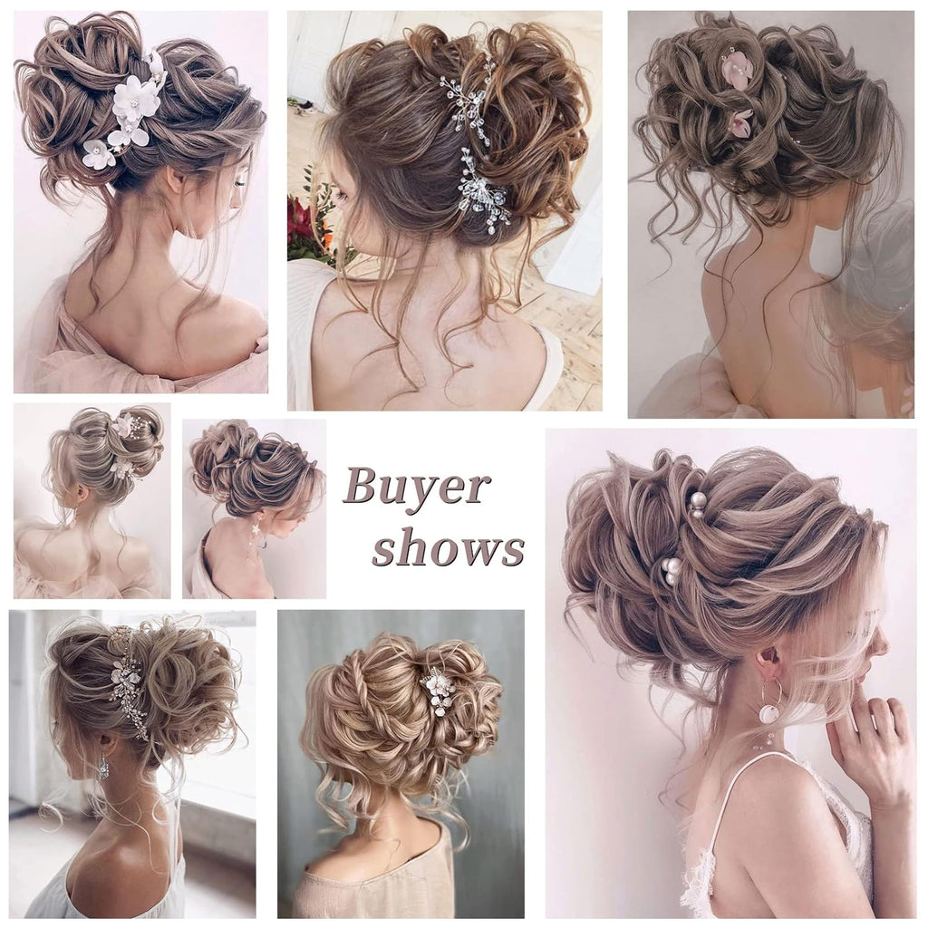 GlamBun™ – Moño desordenado con rizos | 1+1 GRATIS