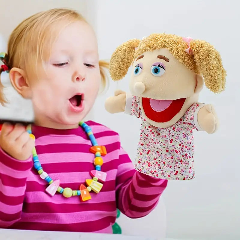 Lila Muñeca de Mano Adorable - Juguete Creativo para Niños