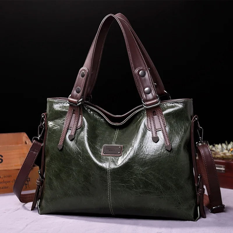 Susioa - Bolso de cuero suave vintage