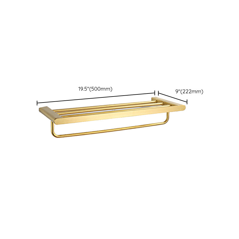 Lisslune | Juego de Accesorios de Baño Moderno Barra de Toalla Juego de Accesorios de Baño Dorado