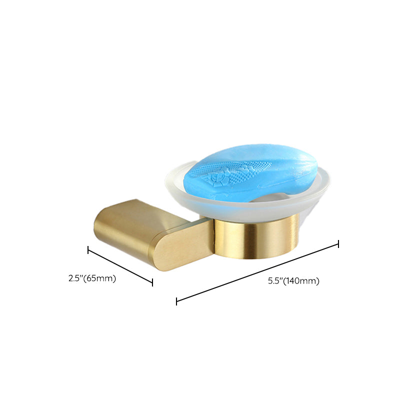 Lisslune | Juego de Accesorios de Baño Moderno Barra de Toalla Juego de Accesorios de Baño Dorado