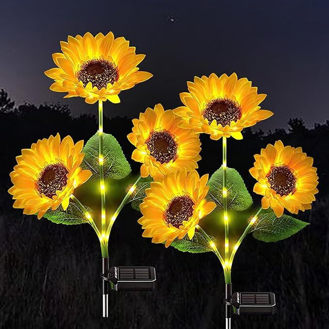 SunGlow — Lámparas de girasol solar | 50% DESCUENTO