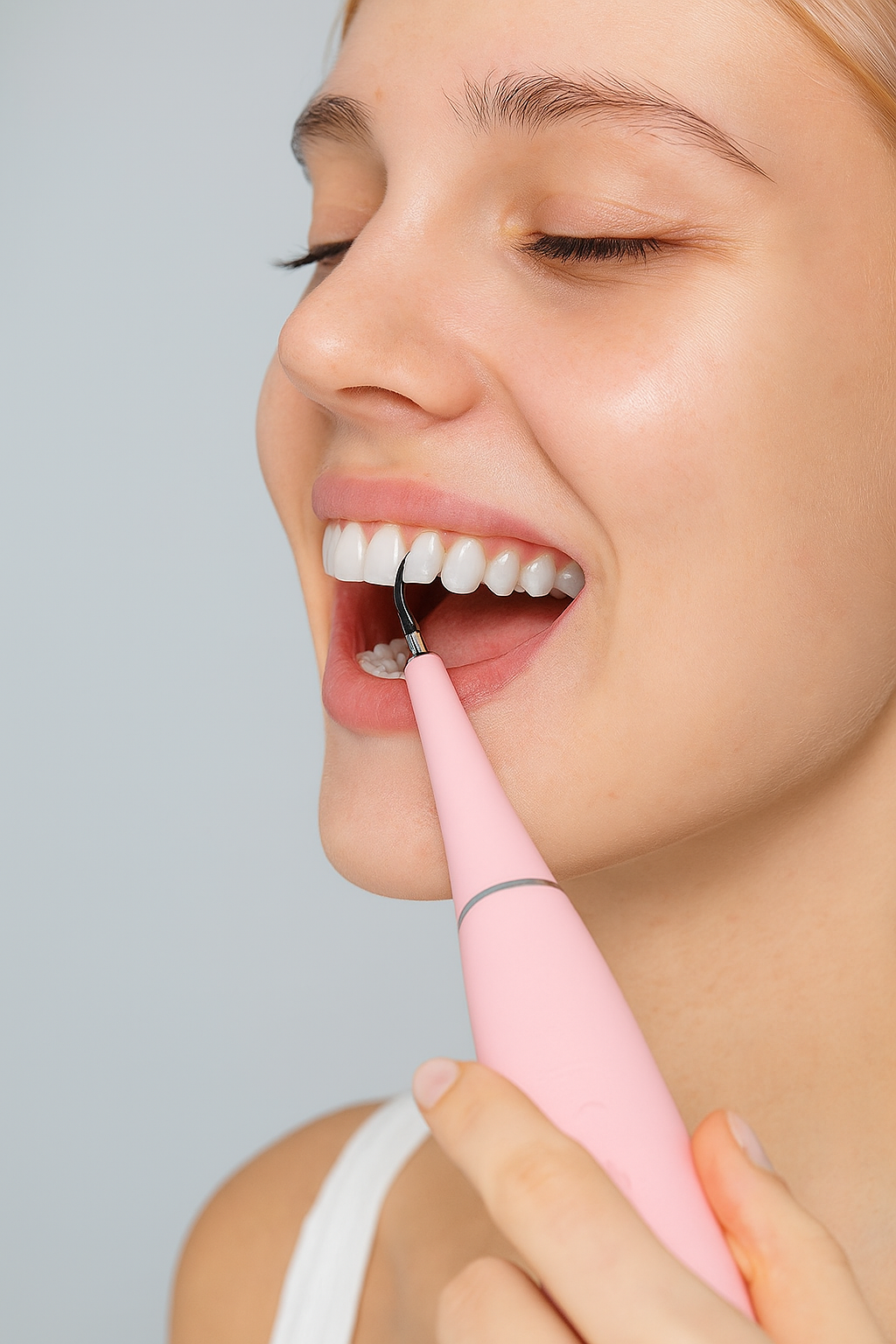 SonicSmile™ – Dispositivo de cuidado dental ultrasónico inalámbrico para limpieza profunda y encías sanas | 50% DESCUENTO