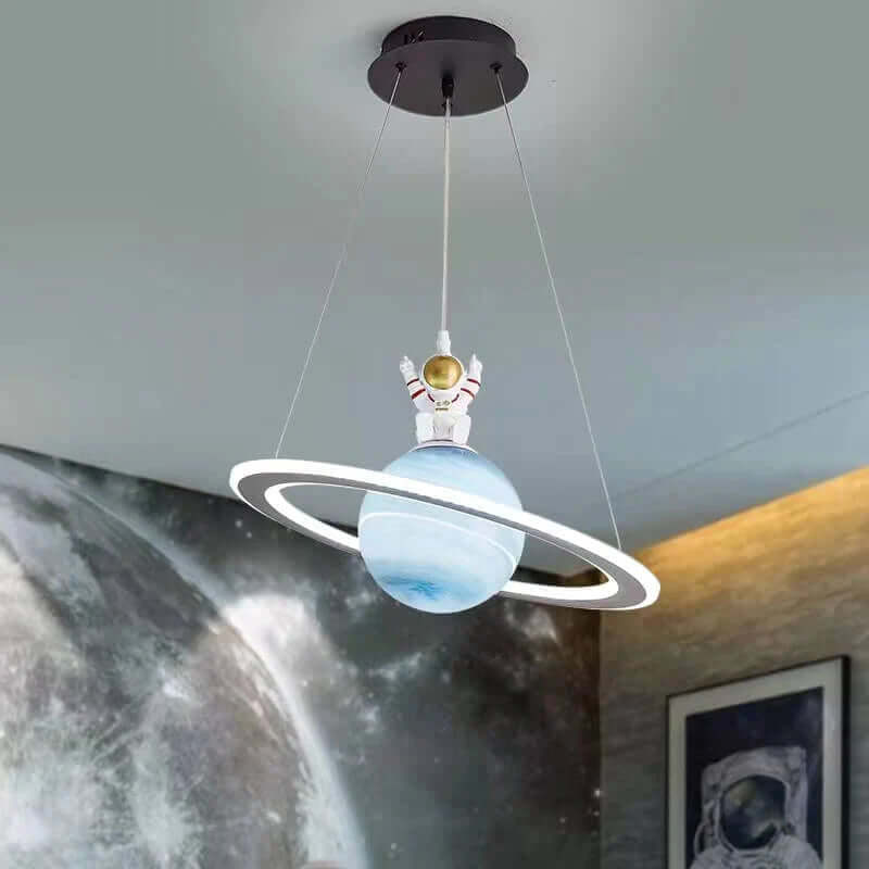 Lámpara Colgante LED para Niños en Estilo Planetario – Ambiente Mágico