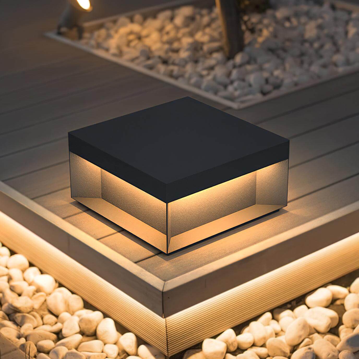 Luz Solar de Poste Exterior - Impermeable IP65