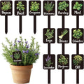 Etiquetas de Plantas Acrílicas Impermeables Set de 12