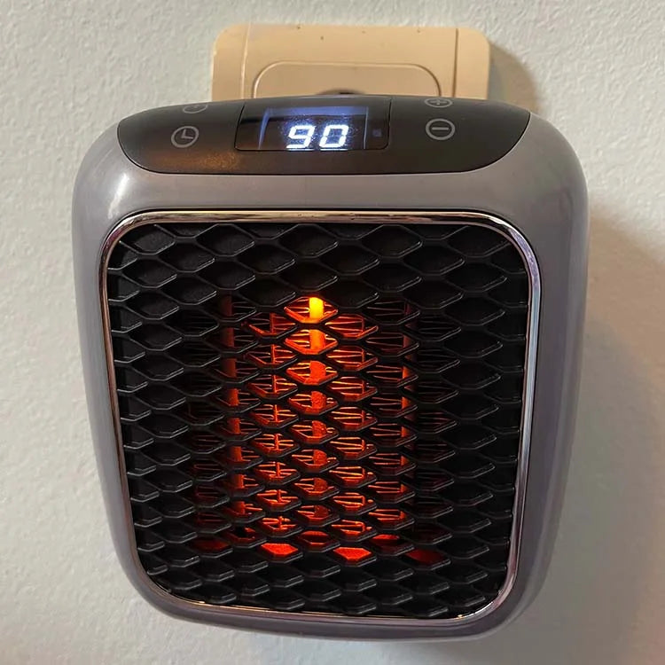 Calefactor portátil con sistema de calefacción rápida