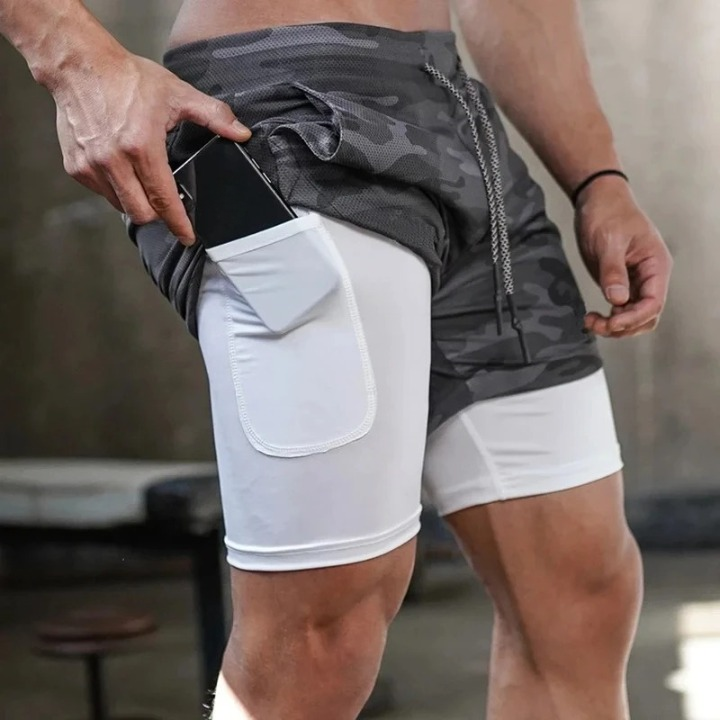 Pantalones Cortos Deportivos Transpirables FlexStride para Hombre
