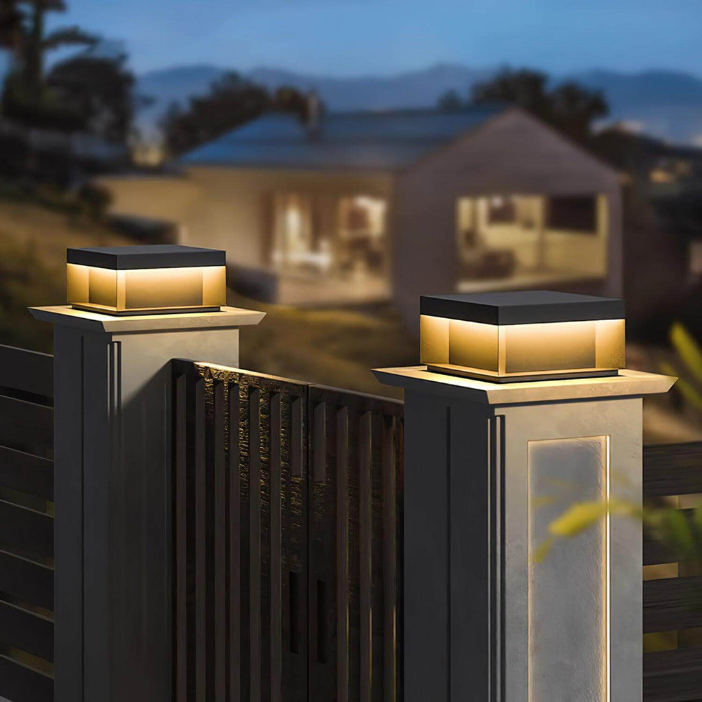 Luz Solar de Poste Exterior - Impermeable IP65
