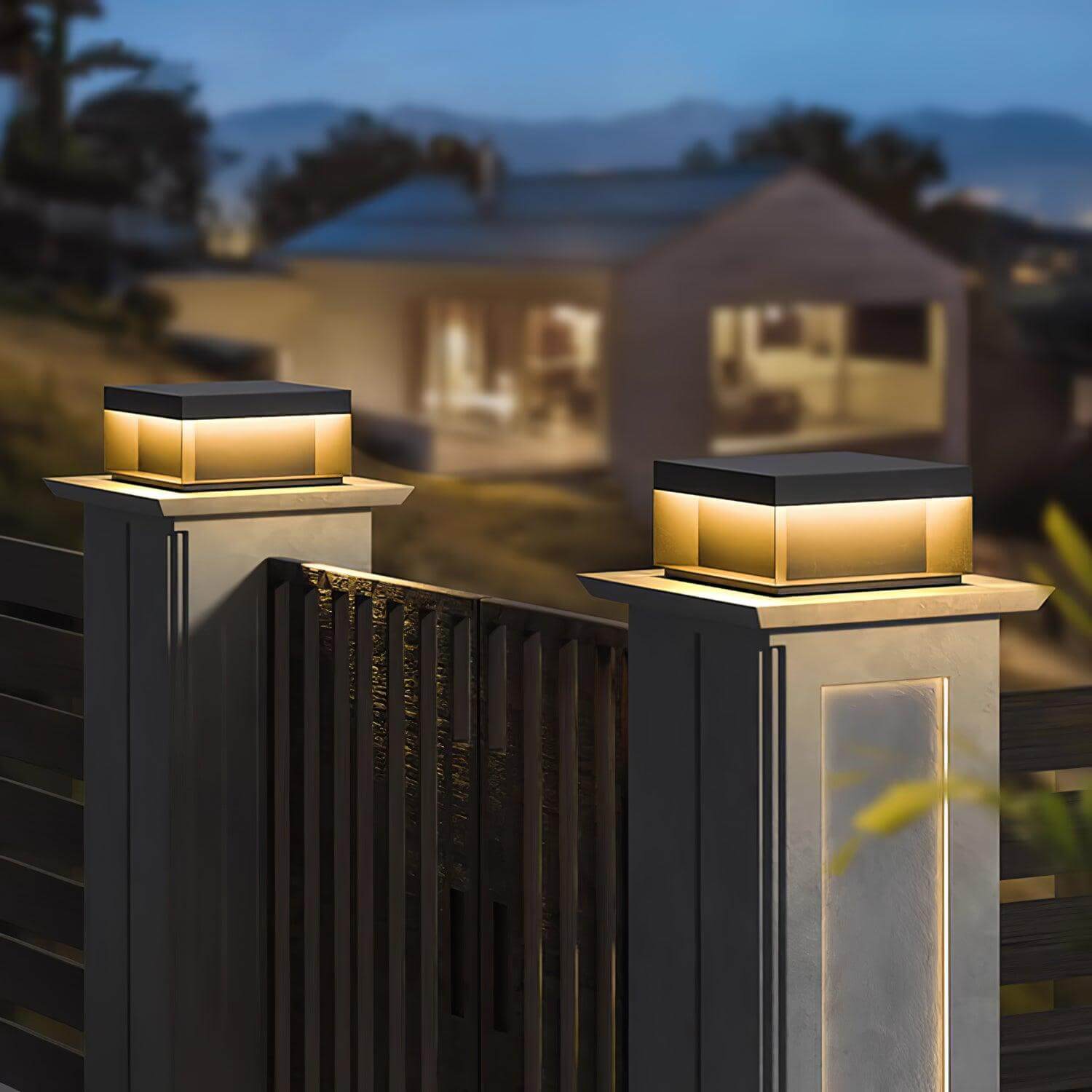 Luz Solar de Poste Exterior - Impermeable IP65