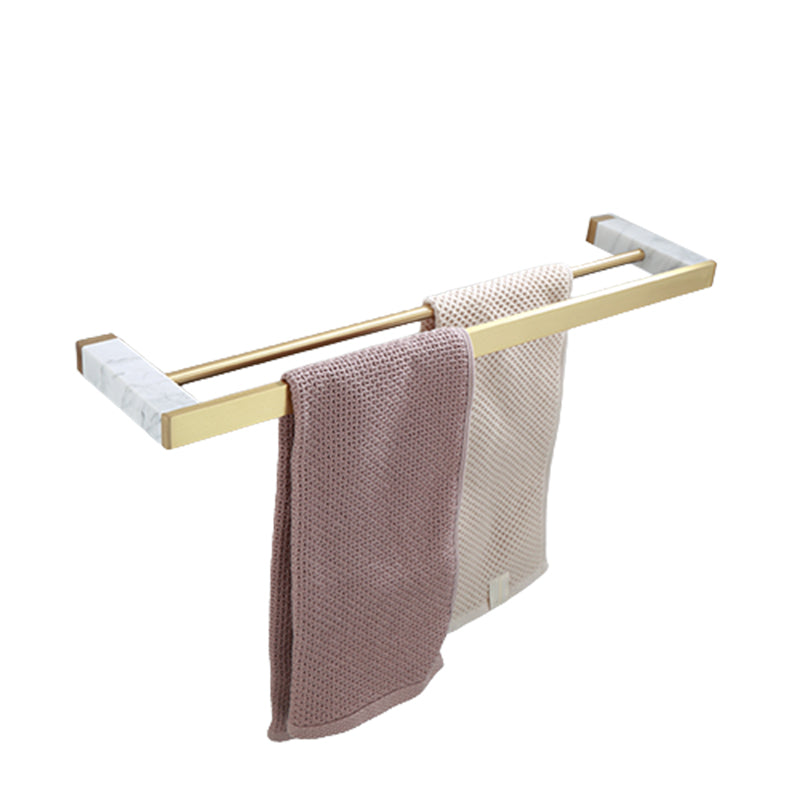 Juego de Accesorios de Baño en Latón Pulido Accesorios de Baño de Mármol