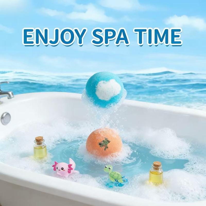 BubblyJoy | Set de bombas de baño para niños con sorpresa y mega espuma