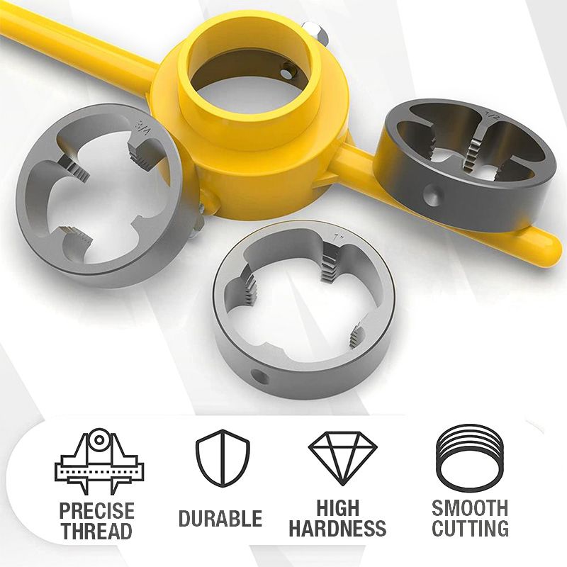 ThreadPro - Juego de 6 piezas de mordazas de rosca de plástico | 50% DESCUENTO