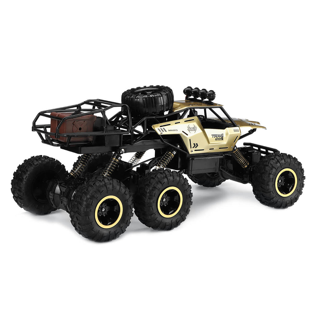 Camión Monster RC de 6 Ruedas – Off-Road Escala 1/12 con Tecnología Avanzada de 2.4GHz y Alta Velocidad