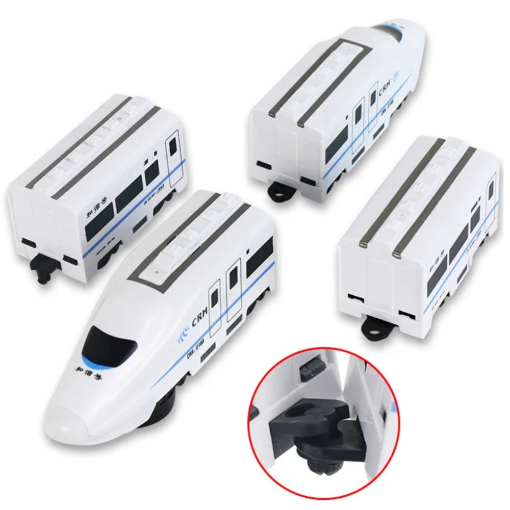 TrackMate - Juguete de tren interactivo con señales y luces para diversión interminable