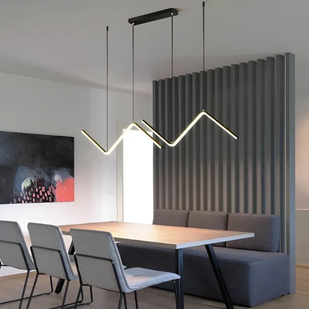Lámpara colgante LED | Lámpara triangular para el hogar