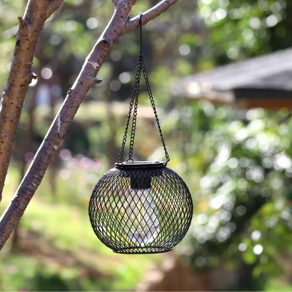 Faroles Solares para Exteriores | Iluminación Automática con Sensor de Crepúsculo para Patios y Jardines