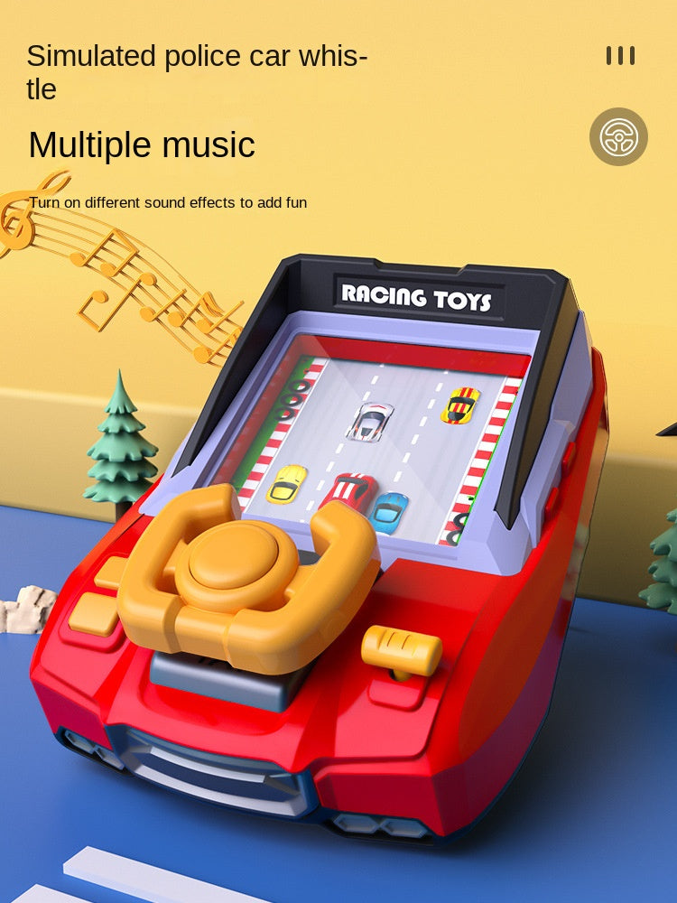 Juego de Carreras Infantil - Juguete Interactivo con Volante