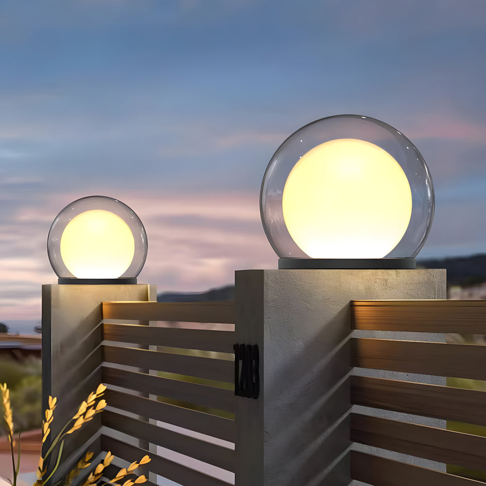 Lunovia | Lámpara esférica LED solar