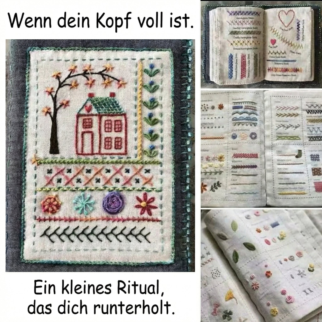 Libro de costura creativa con kit completo