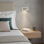 Aplique de Pared Ajustable Moderno para Luz de Noche y Lectura