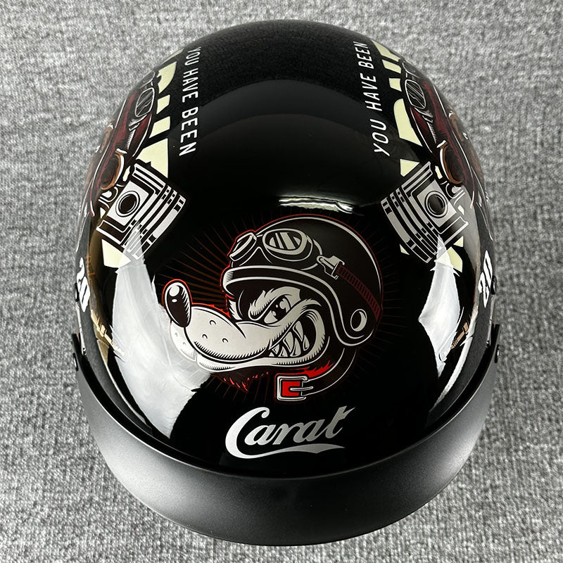 Casco de Ciudad para Chopper con Diseño Minimalista