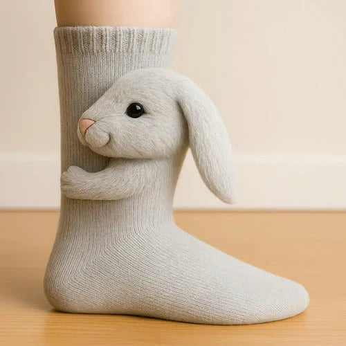 Calcetines de Animales Fantasía Suaves y Cómodos