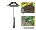 Azada Hueca de Acero Completo para Jardinería