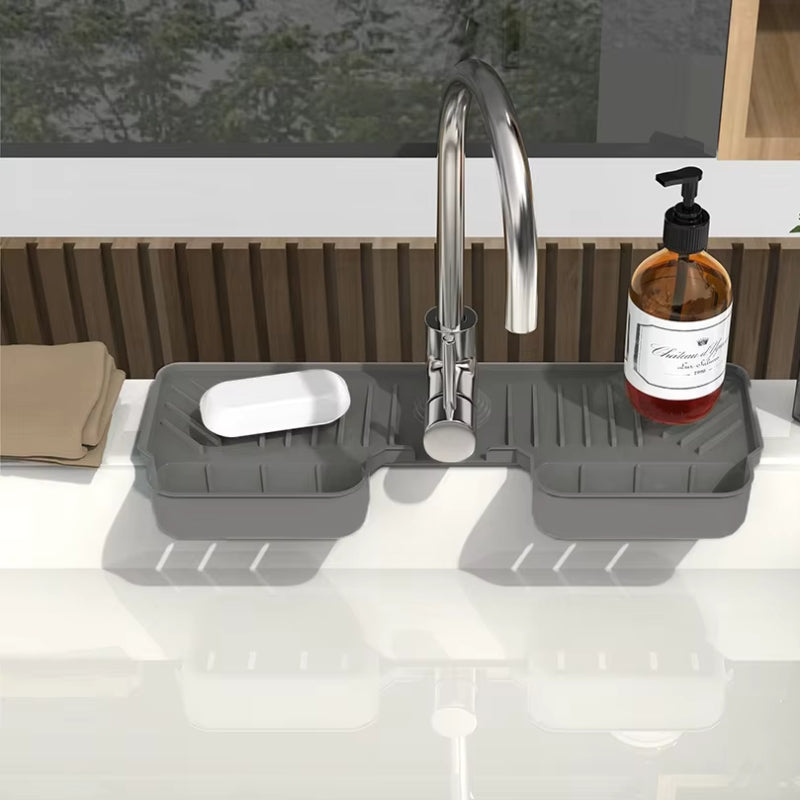 SinkMate - Alfombrilla para Grifo de Cocina con Diseño Plegable y Removible