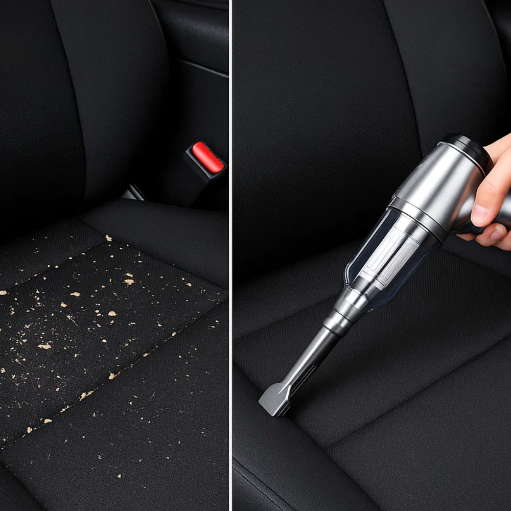 Aspiradora de Coche - Aspiradora de Coche Potente y Compacta para Limpieza Rápida