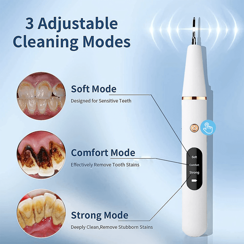 Removedor de Sarro Ultrasónico Eléctrico Limpiador de Sarro Dental