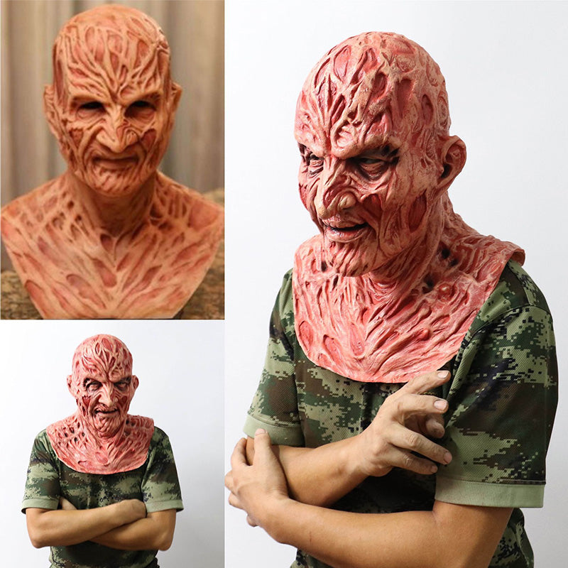 Máscara escalofriante de Freddy para Halloween