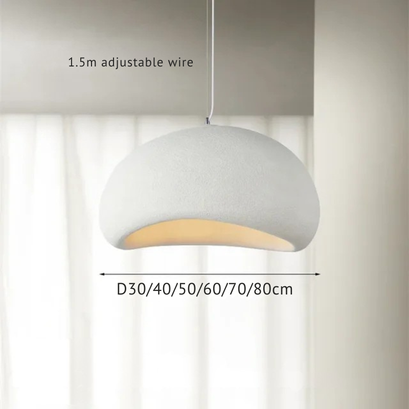 Lámpara colgante minimalista para una atmósfera residencial tranquila