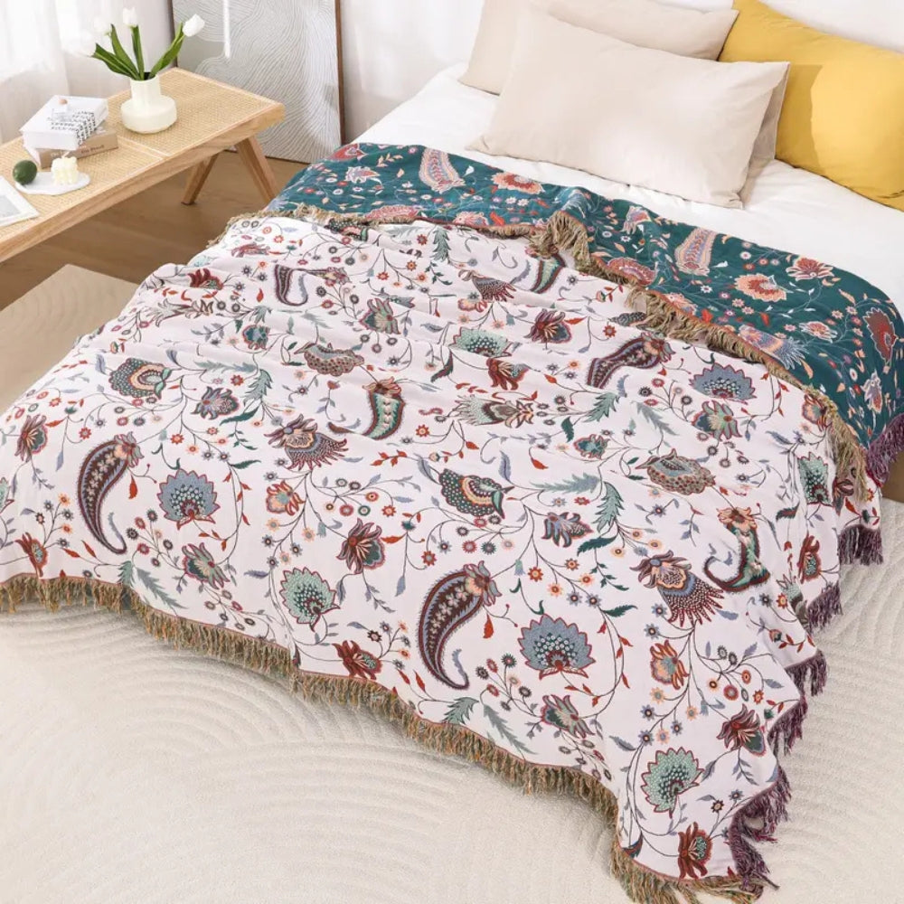 Manta Suave Reversible Vintage Liora