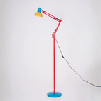 Lámpara de Pie Flexo Memphis | Lámpara de Metal Ajustable Moderna para Sala de Estar